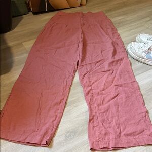 Sincerely, Jules linen blend pants size small